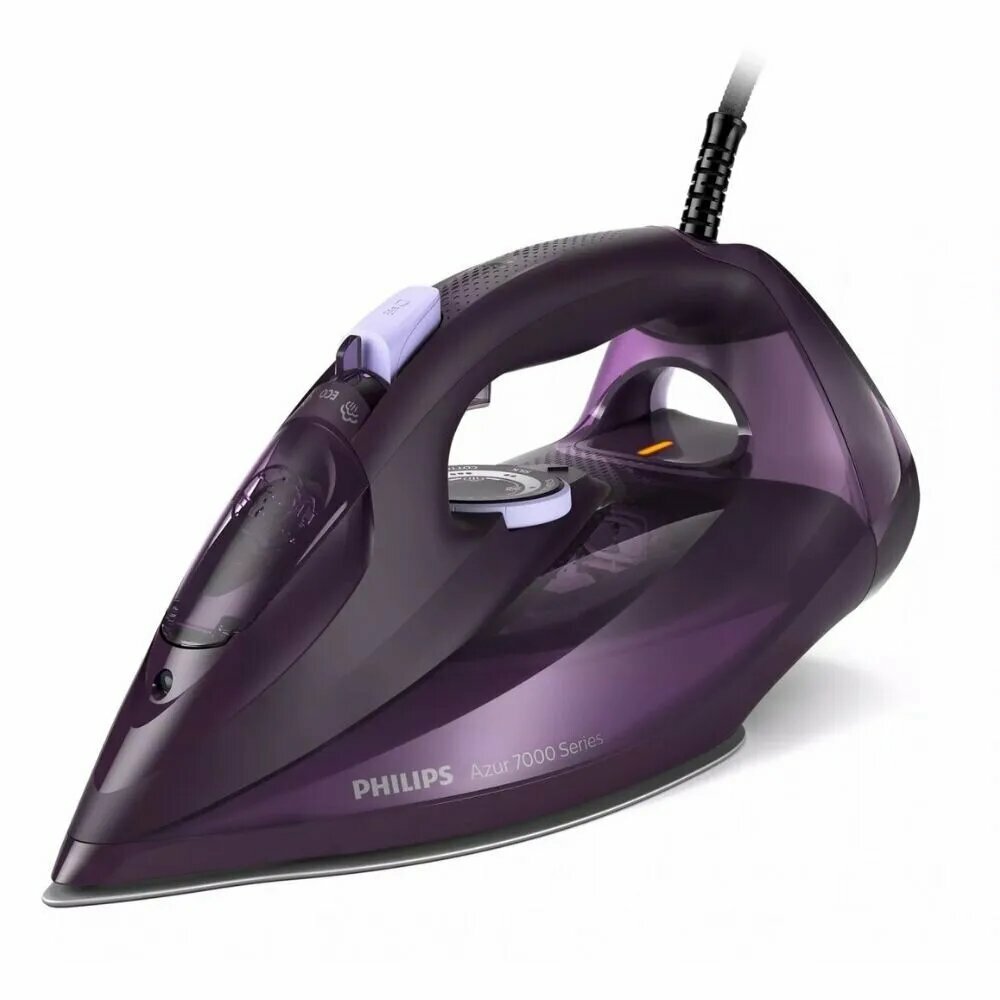  Утюг Philips 7000 Series DST7051/30 2.8 кВт, длина шнура 2 м, фиолетовый