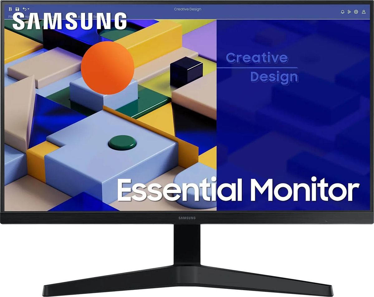 Монитор 27 Samsung Essential S27C310EAI IPS, 1920x1080 (16:9), 250кд/м2, 5 мс, 178°/178°, VGA, HDMI, черный (LS27C310EAIXCI)