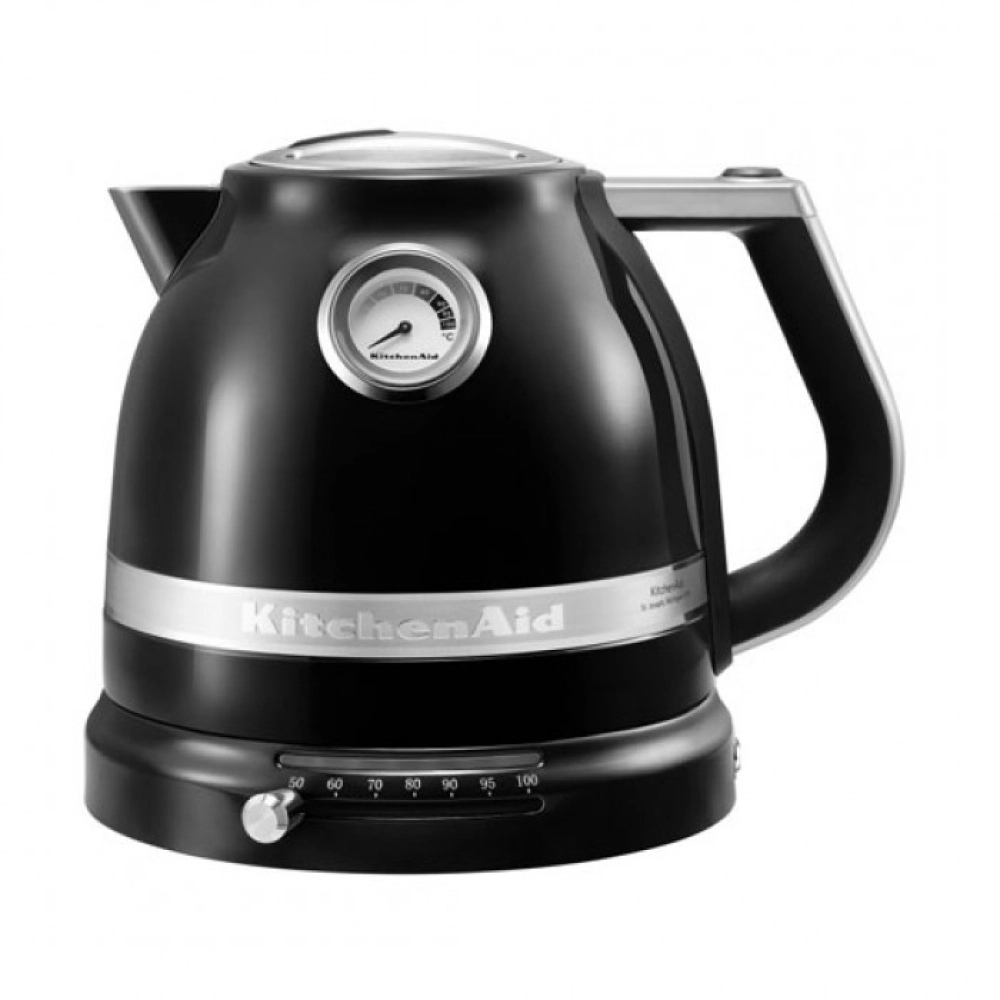   E2E4 Чайник электрический KitchenAid Artisan 5KEK1522EOB 1.5л. 2.4 кВт, металл, черный