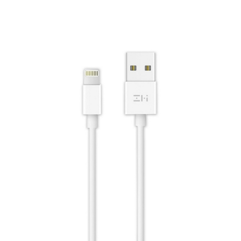 Кабель Lightning 8-pin-USB, 1 м, белый, ZMI AL813C (ZMKAL813CCWH)