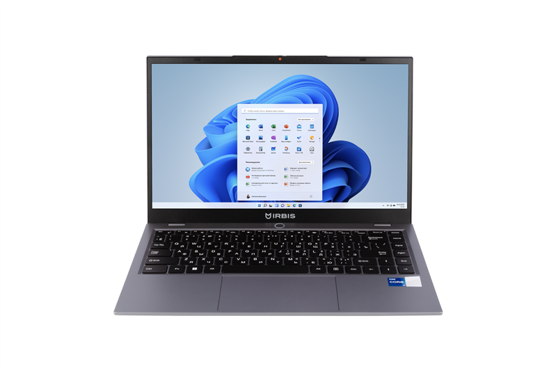 Ноутбук IRBIS 14 IPS 1920x1080, Intel Core i7 1255U 1.7 ГГц, 16Gb RAM, 512Gb SSD, 3G, LTE, W11Pro, серый (14NBP3004L)