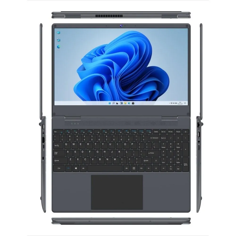 Ноутбук Hiper WorkBook 15.6 IPS 1920x1080, Intel Core i3 1000NG4 1.1 ГГц, 8Gb RAM, 256Gb SSD, W11Pro, черный (U26-15FII3100R8S2WPG)