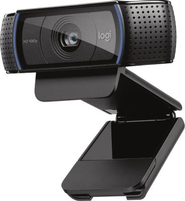Веб-камера Logitech HD Pro C920, 3 MP, 1920x1080, встроенный микрофон, USB 2.0, черный (960-001062)