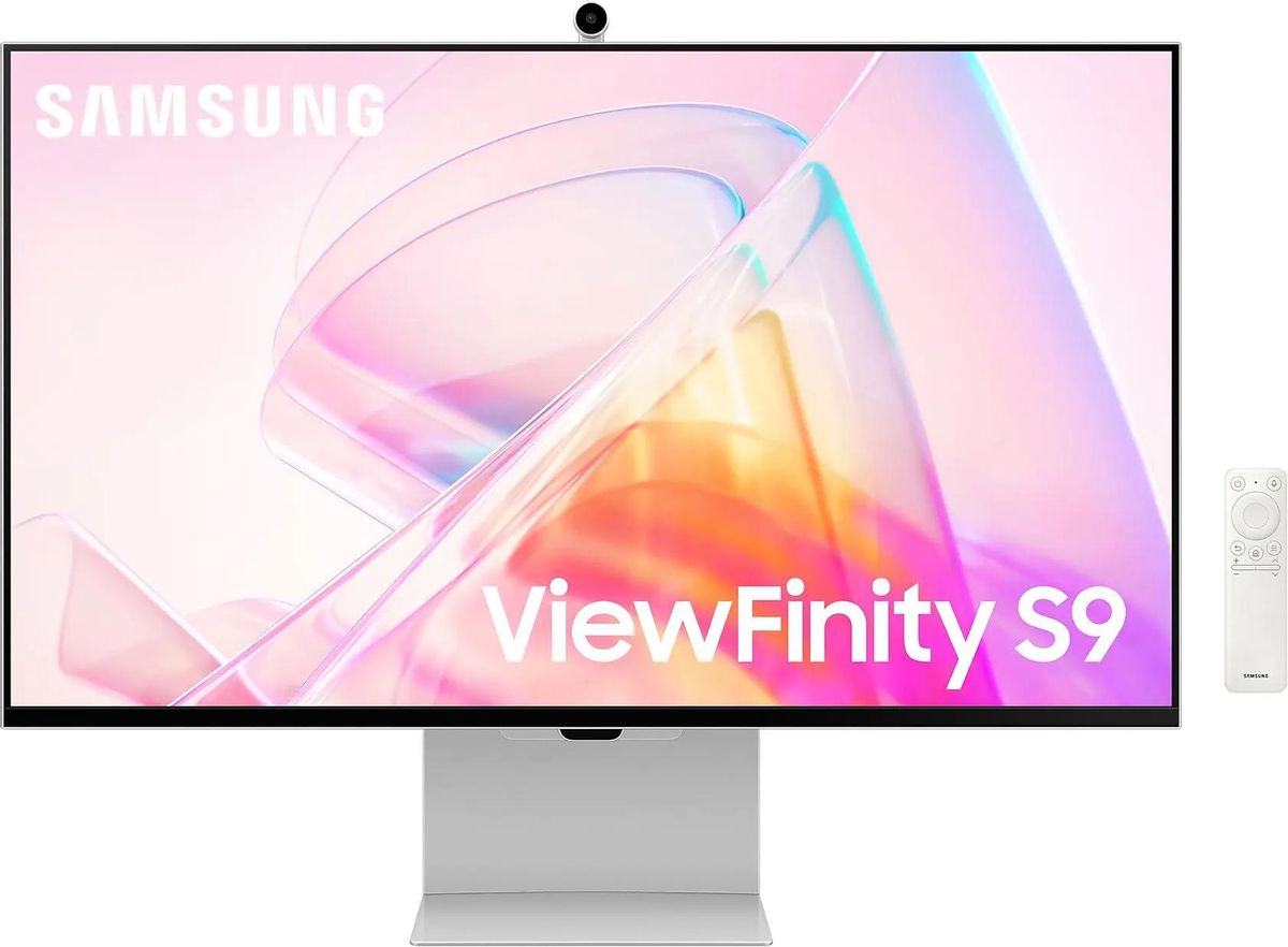 Монитор 27 Samsung ViewFinity S9 S27C902PAI IPS, 5120x2880 (16:9), 600кд/м2, 5 мс, 178°/178°, Thunderbolt, USB-Hub, серебристый (LS27C902PAIXCI)