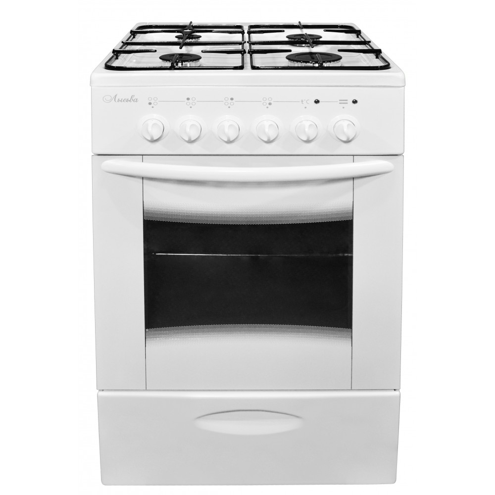 Кухонные плиты Плита комбинированная Лысьва ЭГ 4к01 МС-2у, белый (ЭГ 4к01 МС-2у)
