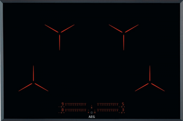   E2E4 Индукционная варочная панель AEG IPE84531FB, 4 конфорки, черный (IPE84531FB)