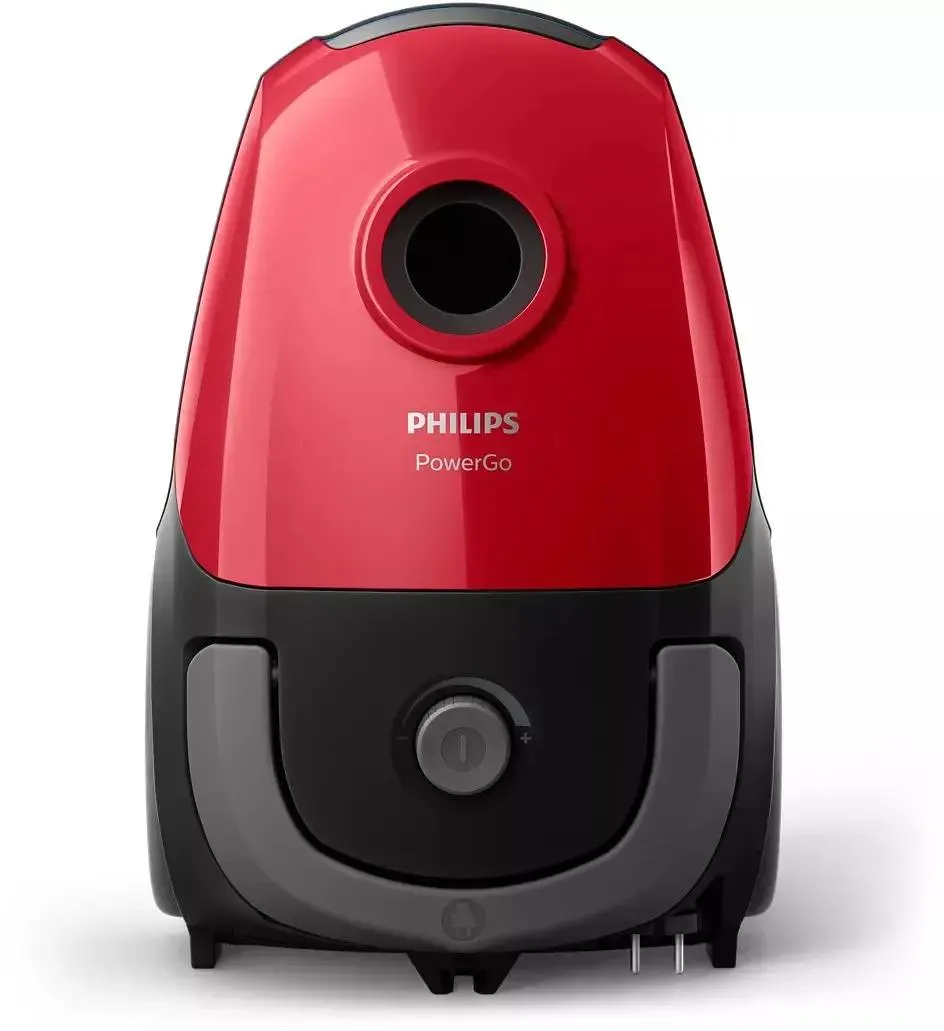   E2E4 Пылесос Philips FC8243/09 900 Вт, 3 л, 6 м, красный/черный (FC8243/09)