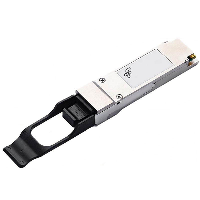 Модуль QSFP+ Fibertrade FT-QSFP+-SR4-L, 100 м, MPO, Tx:850 нм, 40 Гбит/с, MM, двойной (FT-QSFP+-SR4-L (CS))