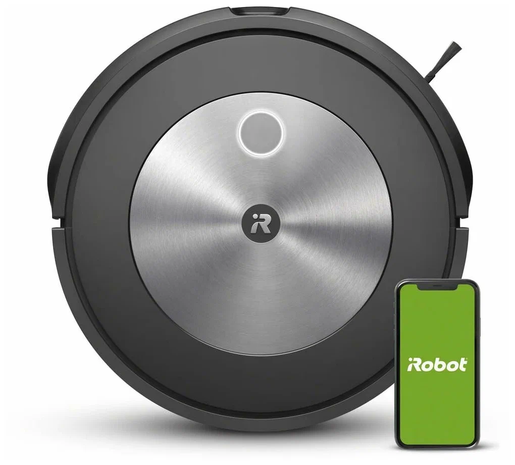 Робот-пылесос iRobot Roomba J7, черный (J7_15840_RND)