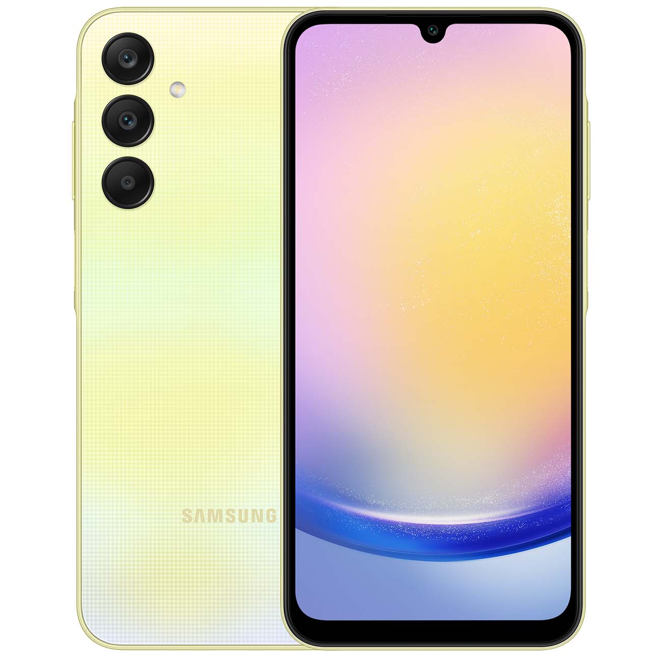 Смартфон Samsung Galaxy A25 5G, 6.5 1080x2340 AMOLED, Samsung Exynos 1280, 6Gb RAM, 128Gb, 3G/4G/5G, NFC, Wi-Fi, BT, 3xCam, 2-Sim, 5000 мА⋅ч, USB Type-C, Android 14, желтый