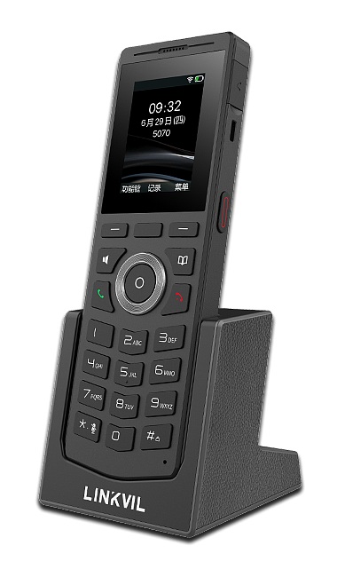 VoIP телефоны  E2E4 VoIP-телефон Fanvil W610W, 4 линии, 4 SIP-аккаунта, цветной дисплей, PoE, черный (W610W)