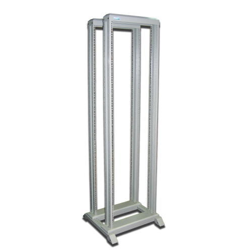   E2E4 Стойка 38U, двухрамная, 600x800 мм, серый, разборный, TWT TWT-RACK2-38U-6x8 (TWT-RACK2-38U-6x8)