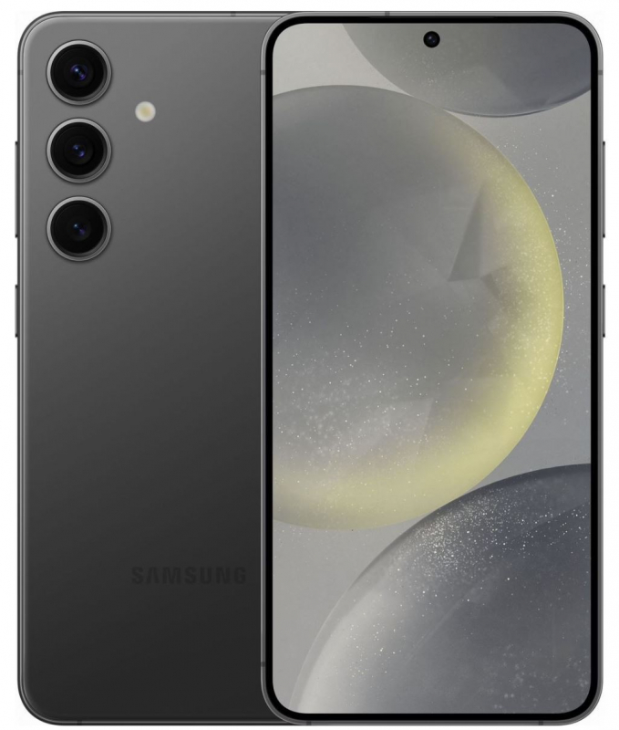 Смартфон Samsung Galaxy S24, 6.2 2340x1080 Dynamic AMOLED 2X, Samsung Exynos 2400, 8Gb RAM, 256Gb, 3G/4G/5G, NFC, Wi-Fi, BT, 3xCam, 2-Sim, 4000 мА⋅ч, USB Type-C, Android 14, черный (SM-S921BZKGCAU)
