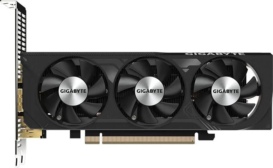 Видеокарта GIGABYTE NVIDIA GeForce RTX 4060, 8Gb DDR6, 128 бит, PCI-E, 2HDMI, 2DP, Retail (GV-N4060D6-8GL)