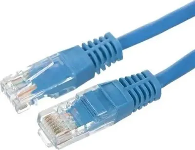 Патч-корд UTP кат.5e, 3 м, RJ45-RJ45, синий, LSZH, NTSS (NTSS-PC-UTP-RJ45-5e-3.0-LSZH-BU)