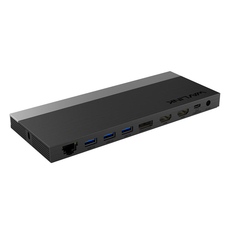  Док-станция WAVLINK UMD05 Pro, 3840x2160 (4K), USB Type-C, серый/черный (WL-UMD05 Pro)