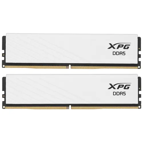 Комплект памяти DDR5 DIMM 32Gb, 6400MHz, CL32, 1.4V, ADATA, XPG Lancer Blade White (AX5U6400C3216G-DTLABWH) Retail