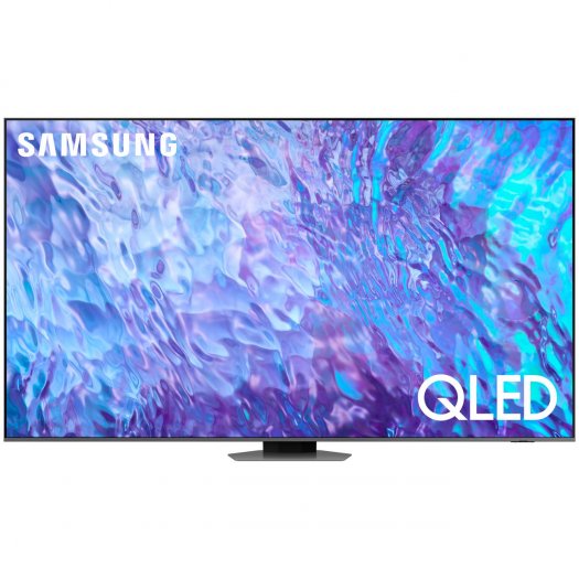 Телевизор 65 Samsung QE65Q80CAUXRU, 3840x2160, HDMIx4, USBx2, WiFi, Smart TV, серебро (QE65Q80CAUXRU)