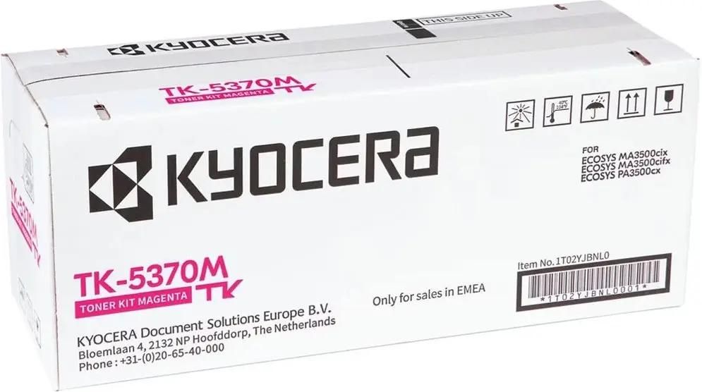 Картридж лазерный Kyocera TK-5370M/1T02YJBNL0, пурпурный, 5000 страниц, оригинальный для Kyocera с чипом