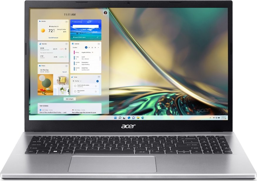 Ноутбук Acer Aspire 3 A315-44P-R3P3 15.6 IPS 1920x1080, AMD Ryzen 5 5500U 2.1 ГГц, 8Gb RAM, 512Gb SSD, без OC, серебристый (NX.KSJER.004)