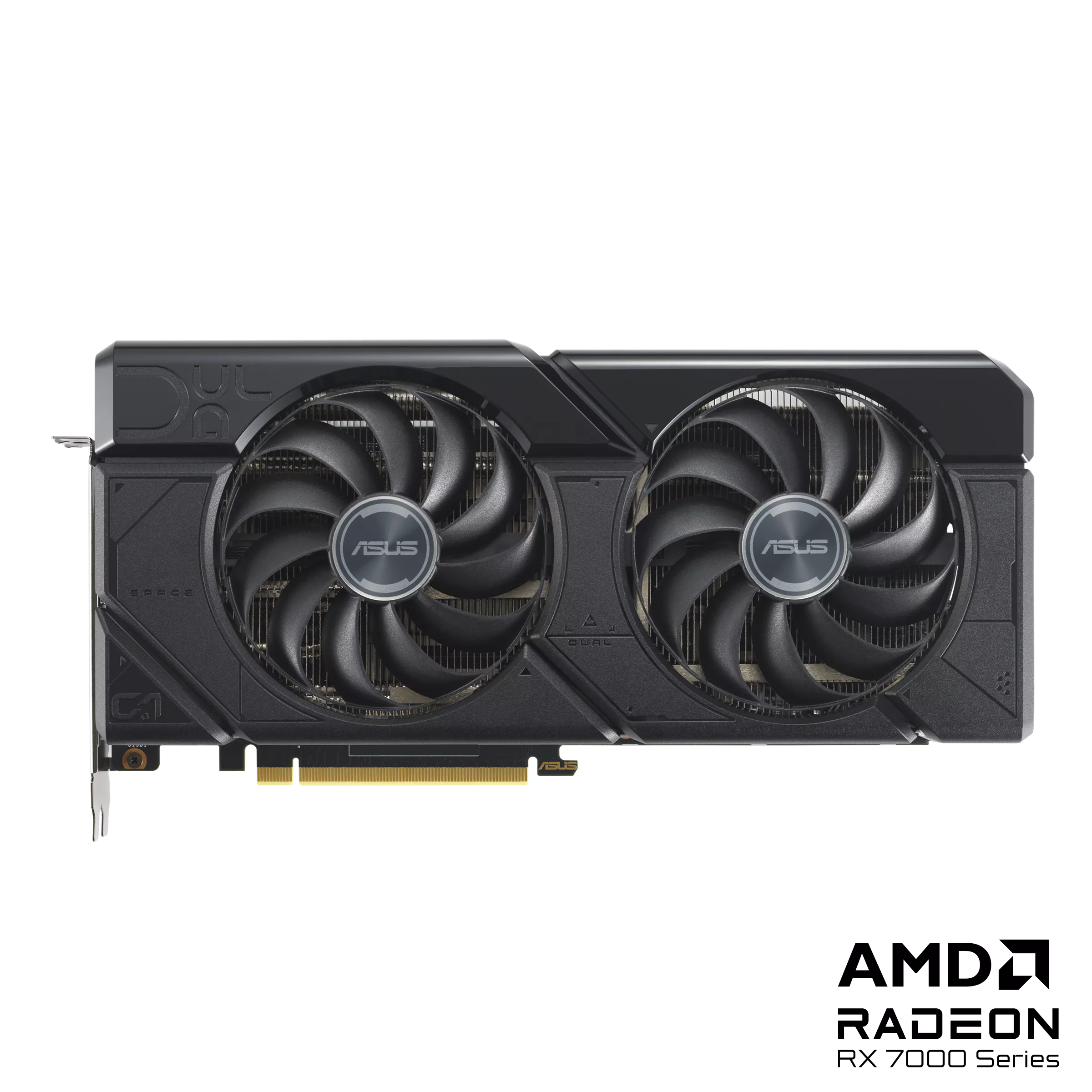 Видеокарта ASUS AMD Radeon RX 7700 XT DUAL-RX7700XT-O12G, 12Gb DDR6, 192 бит, PCI-E, HDMI, 3DP, Retail (DUAL-RX7700XT-O12G)