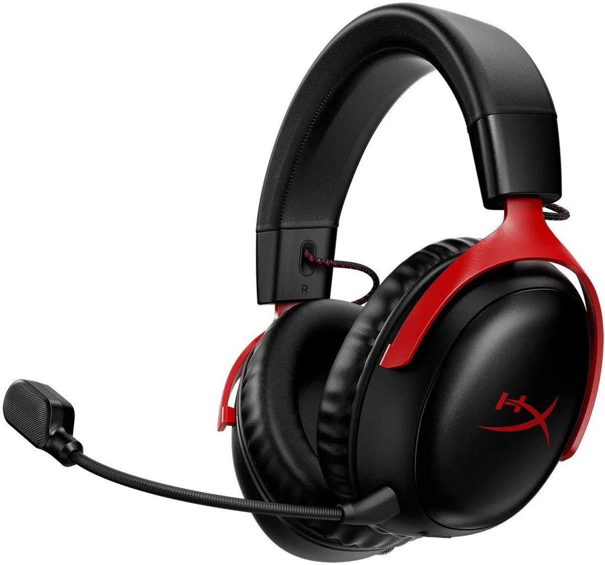 Беспроводная гарнитура HyperX Cloud III, Jack 3.5mm, черный/красный (77Z46AA)