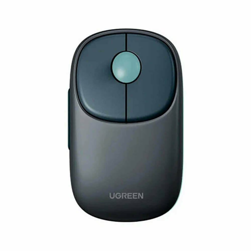 Мышь беспроводная UGREEN MU102, 4000dpi, оптическая лазерная, Bluetooth/USB, синий (90538)