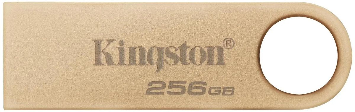 Флеш-накопители USB 3.2  E2E4 Флешка 256Gb USB 3.2 Kingston DataTraveler SE9 DTSE9G3/256GB, золотистый (DTSE9G3/256GB)