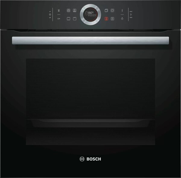 Духовой шкаф электрический Bosch HBG634BB1, черный (HBG634BB1)