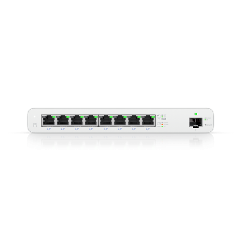 Маршрутизатор Ubiquiti UISP Router 2, LAN: 8x1 Гбит/с, WAN 1x1 Гбит/с, кол-во SFP/uplink: SFP 1x1 Гбит/с (UISP-R)
