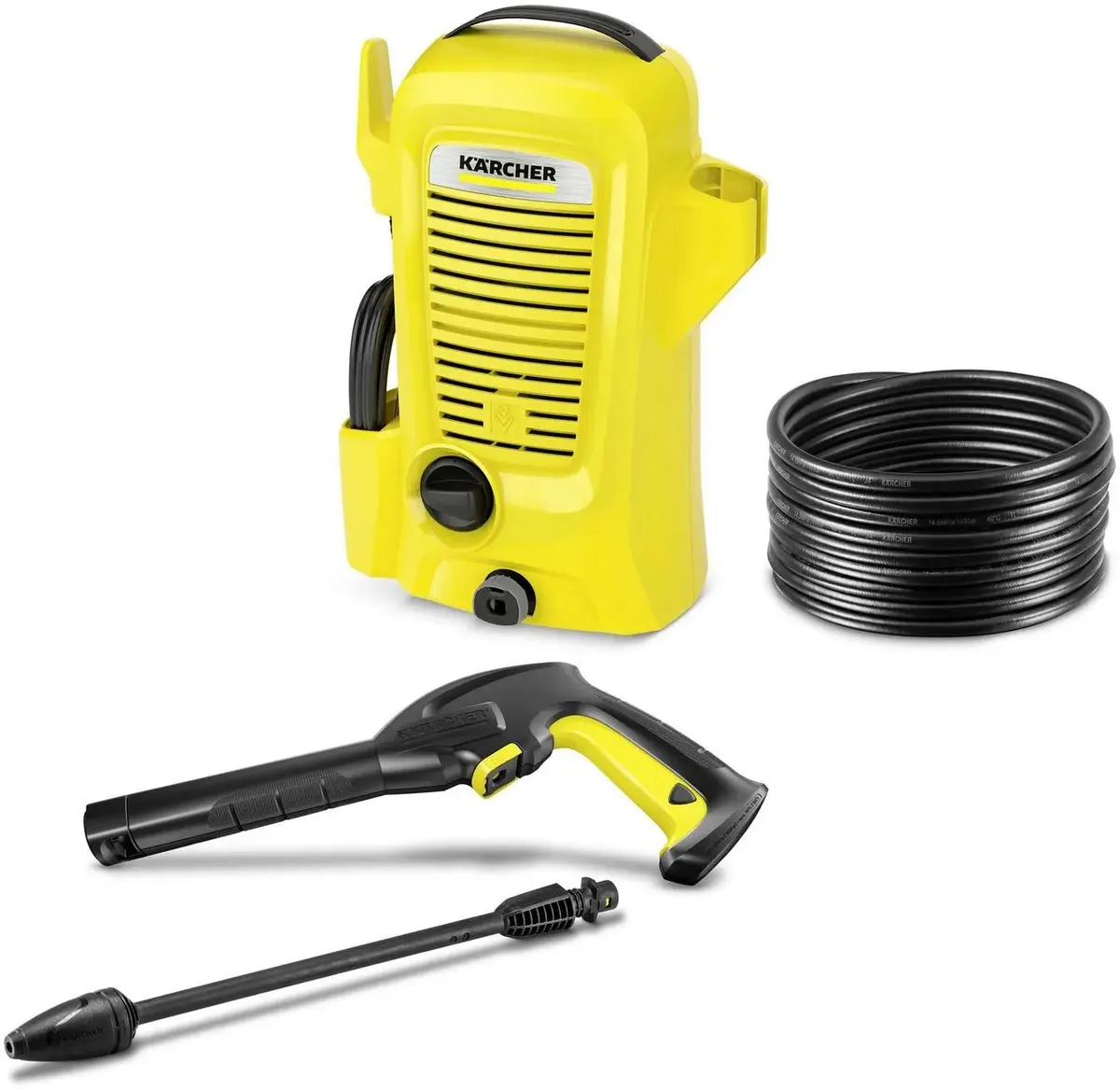 Мойки высокого давления Мойка высокого давления KARCHER K 2 Universal Edition *EU, 109 атм, 360 л/ч, шланг 3 м, сетевой шнур 5 м, корпус насоса пластик, 3.8 кг (1.673-010.0)