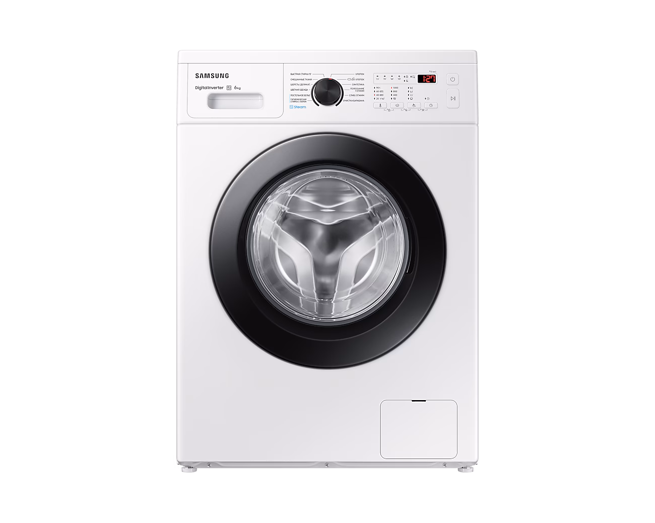 Стиральная машина Samsung WW4100A, 6 кг, 1000 об/мин, белый (WW60AG4S00CELP)