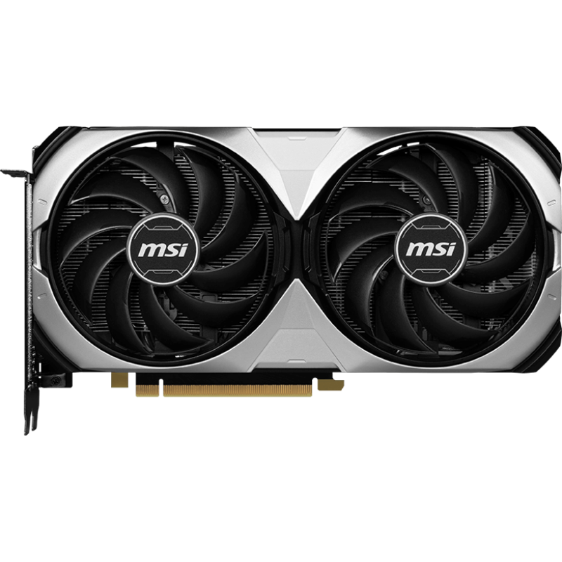 Видеокарта MSI NVIDIA GeForce RTX 4070Ti SUPER VENTUS 2X OC, 16Gb GDDR6X, 256 бит, PCI-E, HDMI, 3DP, Retail (RTX 4070 Ti SUPER 16G VENTUS 2X OC)