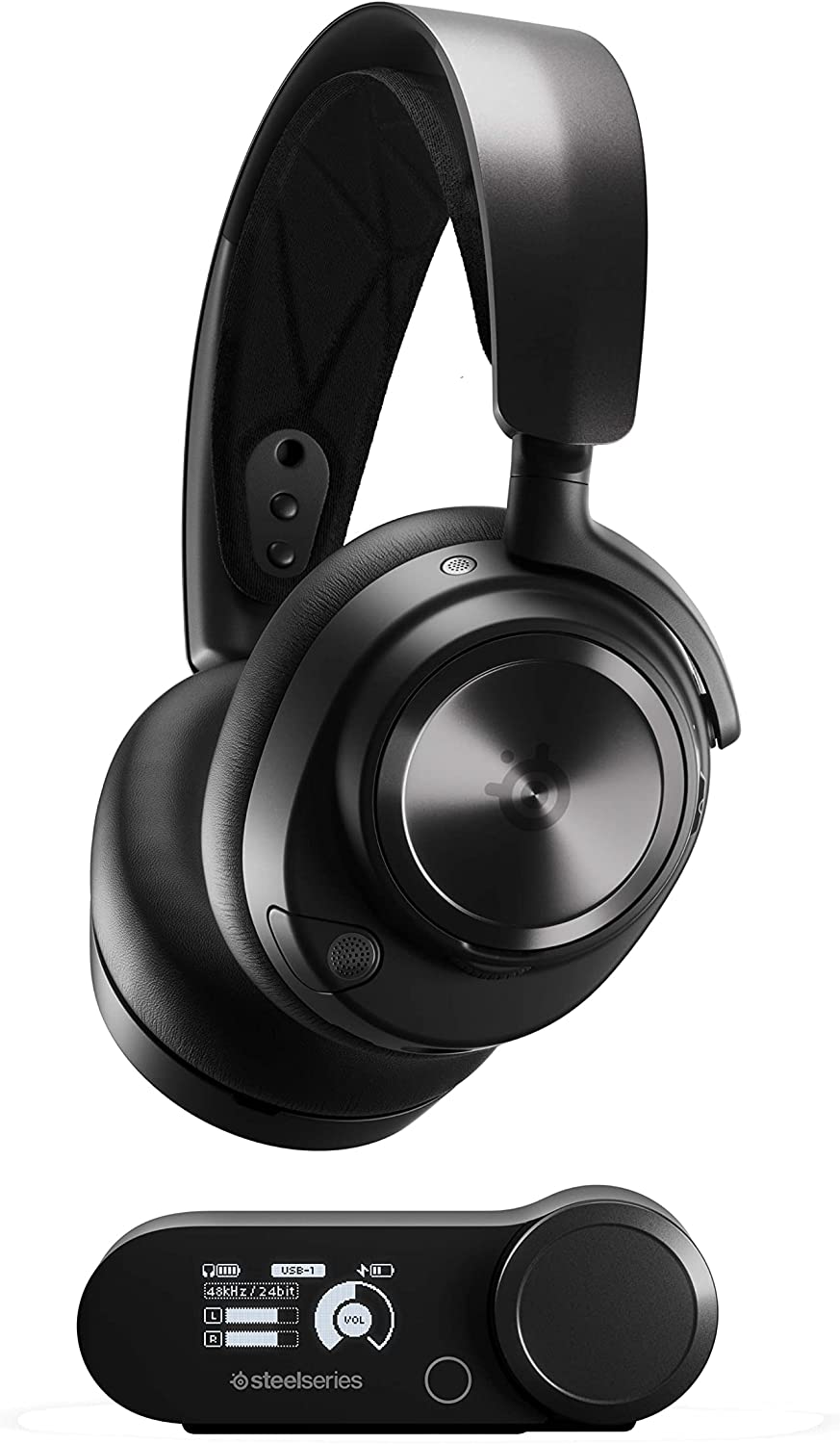 Проводная гарнитура STEELSERIES Arctis Nova Pro, 1.5м, черный (61527)