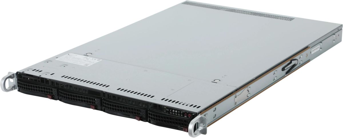 Сервер iRU Rock S1204P, 2xIntel Xeon Silver 4114, 4x32Gb RAM, 1x500Gb SATA SSD, 4x3.5 HS, noDVD, 2xGLAN, IPMI, 2x750 Вт, 1U