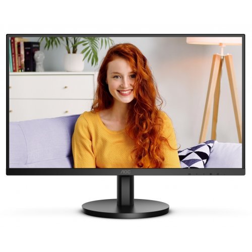 Монитор 27 AOC 27B3HMA2 VA, 1920x1080 (16:9), 250кд/м2, 100 Гц, 4 мс, 178°/178°, VGA, HDMI, черный (27B3HMA2)