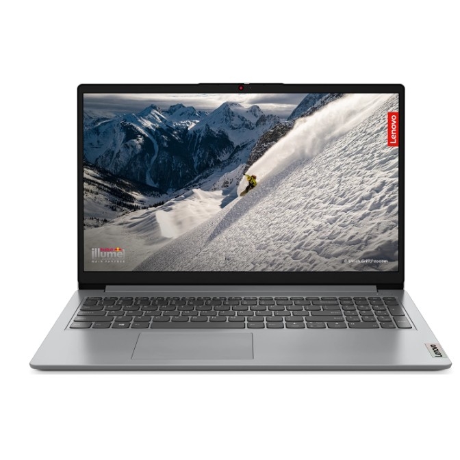 Ноутбук Lenovo IdeaPad 1 15AMN7 15.6 1920x1080, AMD Ryzen 5 7520U 2.4 ГГц, 8Gb RAM, 512Gb SSD, без OC, серый (82VG00MUUE)