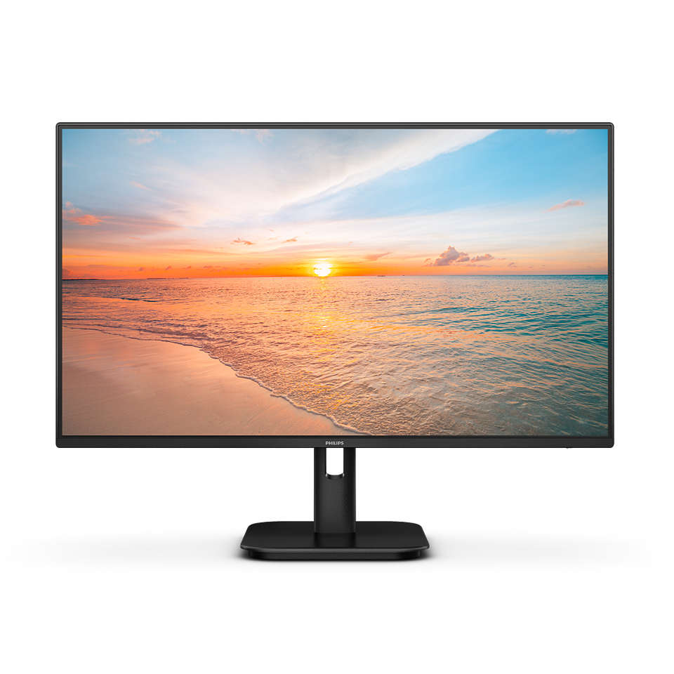 Монитор 23.8 Philips 1000 series 24E1N1300A IPS, 1920x1080 (16:9), 250кд/м2, 100 Гц, 4 мс, 178°/178°, HDMI, DisplayPort, USB Type-C, USB-Hub, черный (24E1N1300A (00/01))