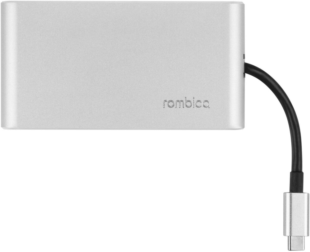  Док-станция Rombica Hermes, USB Type-C, серый/черный (TC-00254)