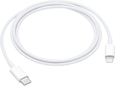 Кабель USB Type-C-Lightning 8-pin, 1 м, белый, Apple (MM0A3FE/A)