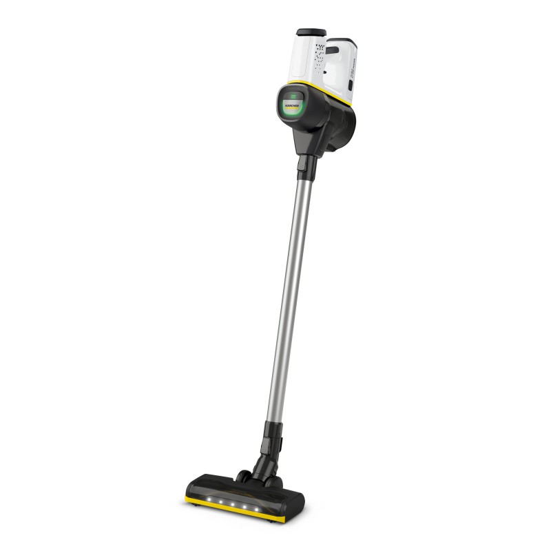 Вертикальный пылесос KARCHER VC 6 CORDLESS OURFAMILY CAR, 250 Вт, питание от аккумулятора, белый/черный (1.198-672.0)