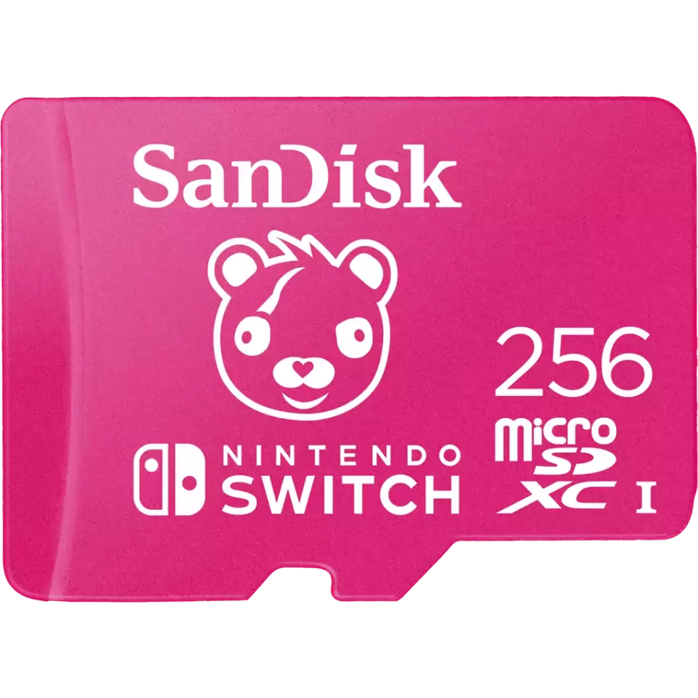   E2E4 Карта памяти 256Gb microSDXC Sandisk Nintendo Switch Class 10 UHS-I U3 V30 A1 (SDSQXAO-256G-GN6ZG)
