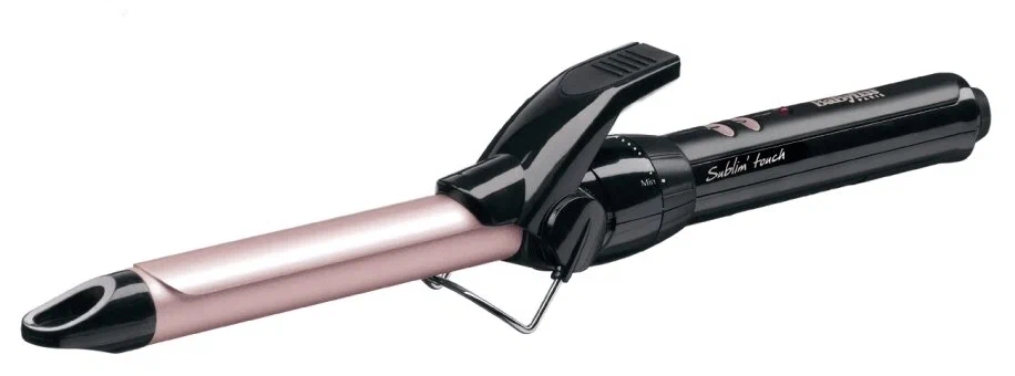  Плойка Babyliss C319E, 180°C, 45 Вт, керамика покрытие, режимов: 10, петля для подвешивания, 1.9 м, черный (C319E)