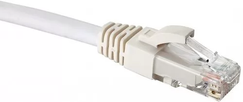 Патч-корд UTP кат.5e, 0.15 м, RJ45-RJ45, белый, CU, LSZH, Eurolan 21D-U5-0KWT (21D-U5-0KWT)