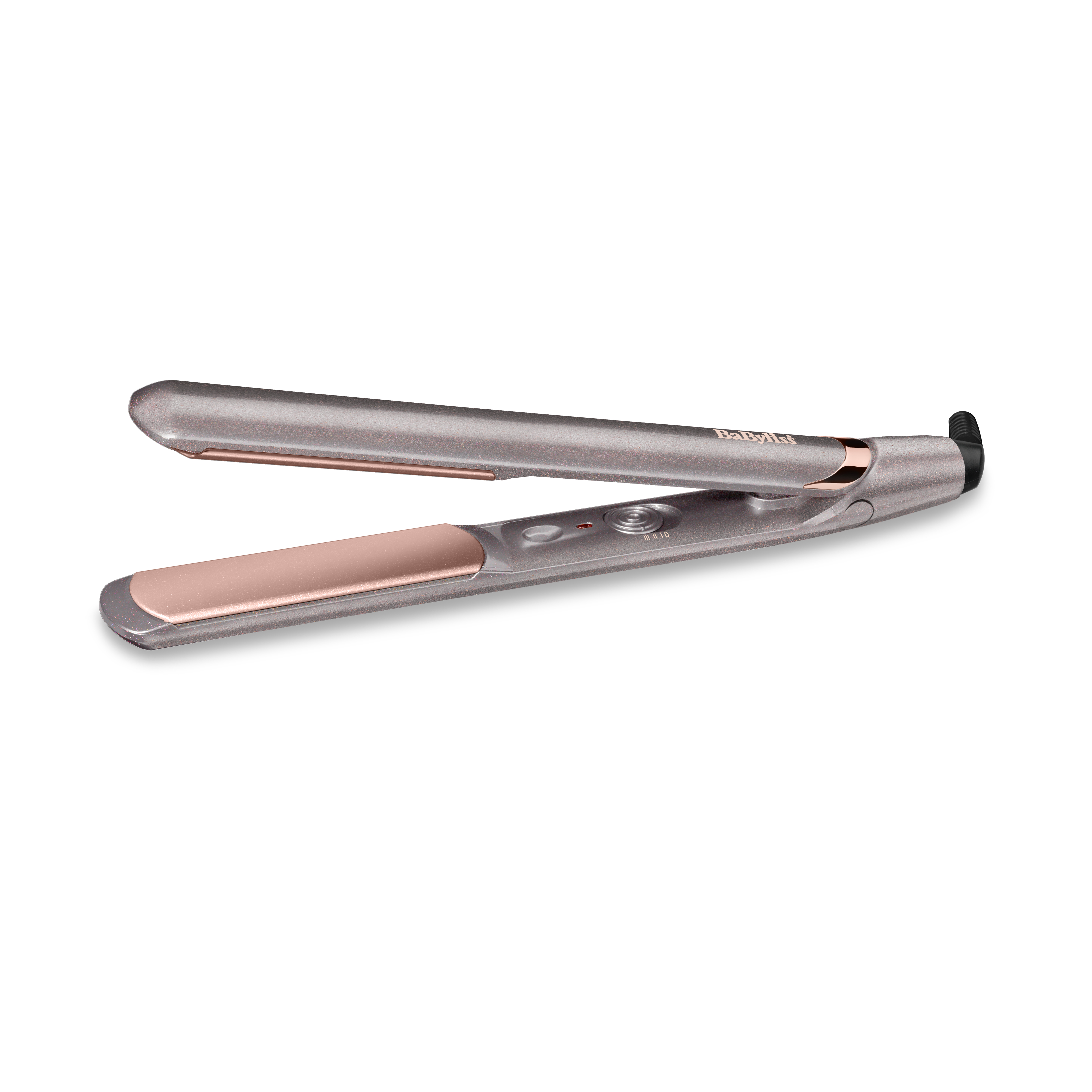 Выпрямитель Babyliss 2598NPE, 235°C, керамика покрытие, режимов: 3, 3 м, серый (2598NPE)