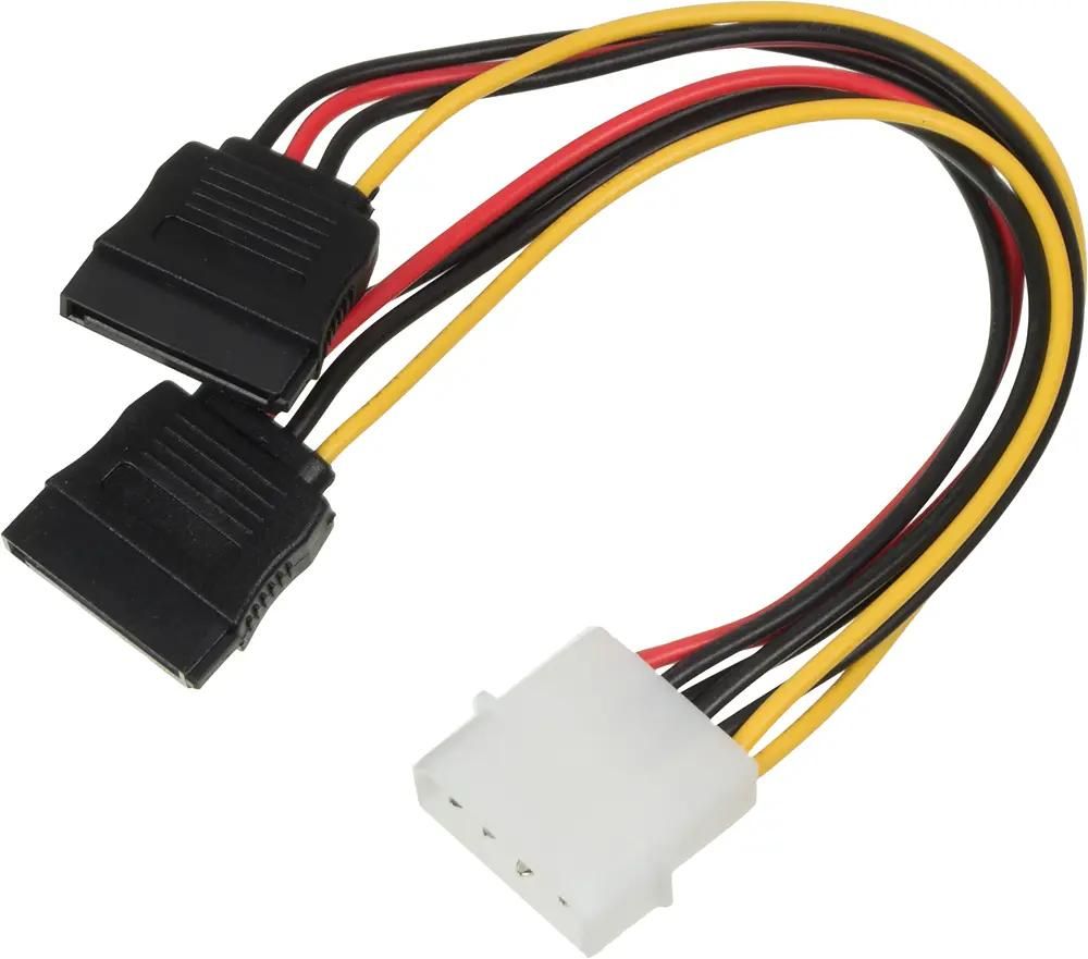  Кабель питания 2xSATA-Molex 8980, 18 см Ningbo