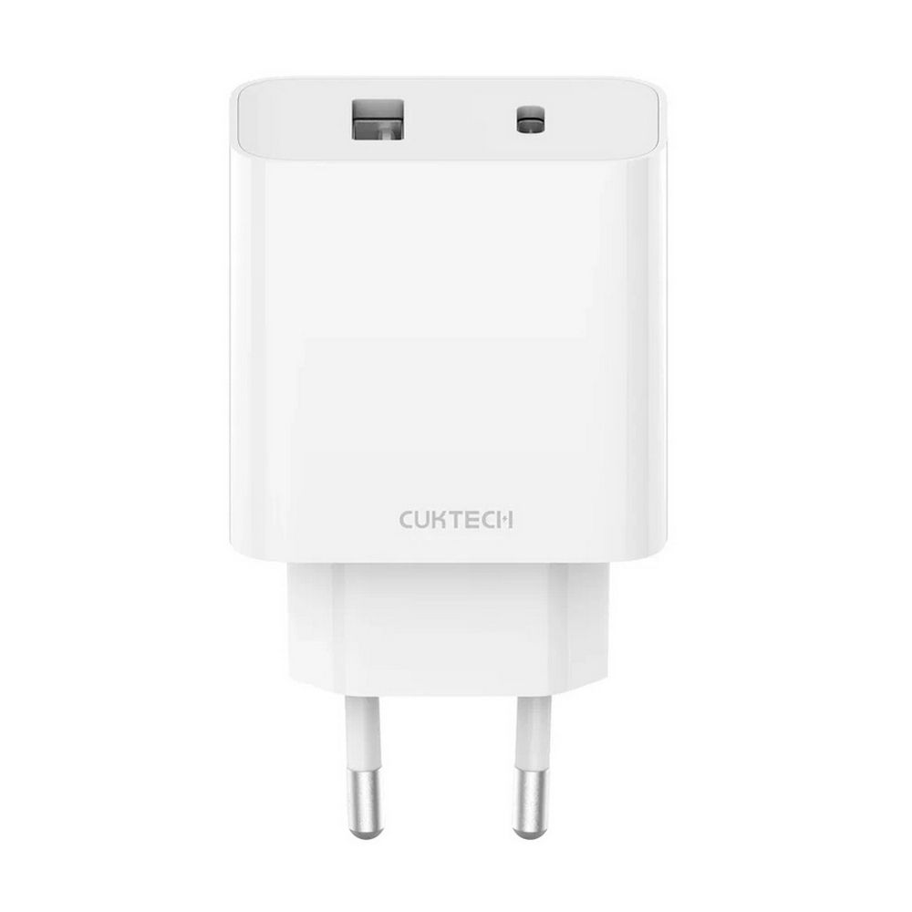   E2E4 Сетевое зарядное устройство CUKTECH A19 EU 30 Вт, USB, EU, USB type-C, белый (A19 EU)