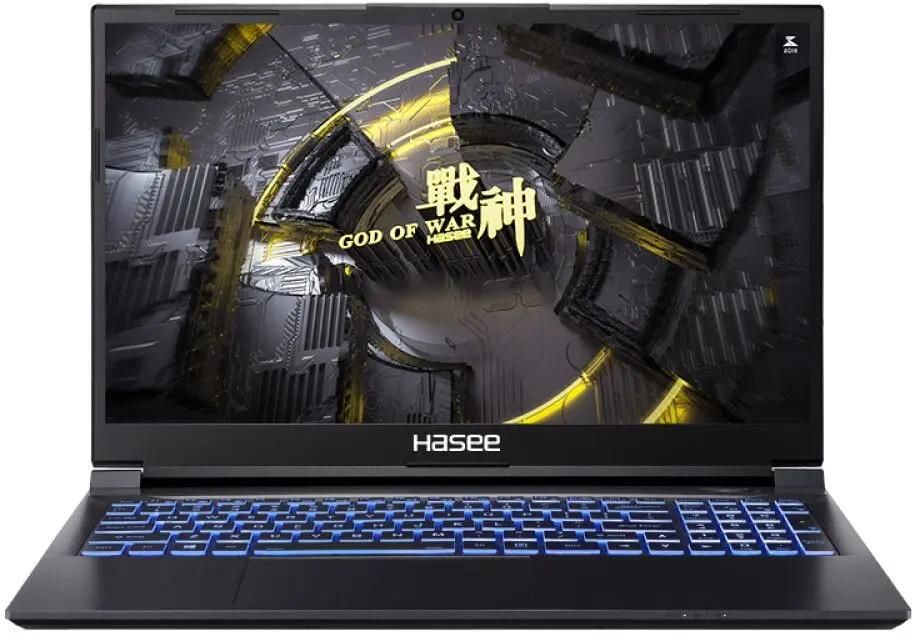 Ноутбук Hasee Z7 DA7NS 15.6 IPS 1920x1080, Intel Core i7 12650H 2.3 ГГц, 16Gb RAM, 512Gb SSD, NVIDIA GeForce RTX 3050-4Gb, без OC, черный (04HAZ7DA7NS)