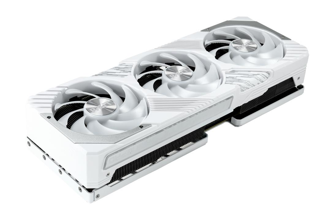 Видеокарта Palit NVIDIA GeForce RTX 4070Ti SUPER GAMINGPRO WHITE OC, 16Gb GDDR6X, 256 бит, PCI-E, HDMI, 3DP, Retail (NED47TST19T2-1043W)