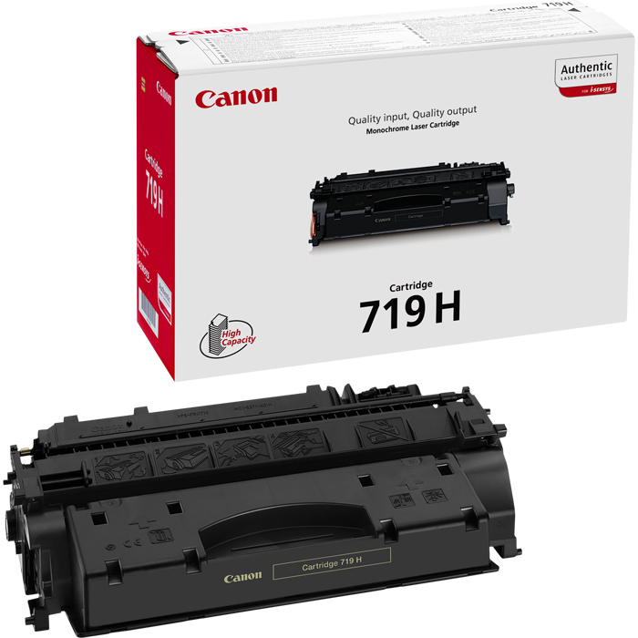 Картридж лазерный Canon 719H/3480B002, черный, 6400 страниц, оригинальный для Canon i-SENSYS LBP-6300 / 6650, MF5840 / 5880 / 5940 / 5980